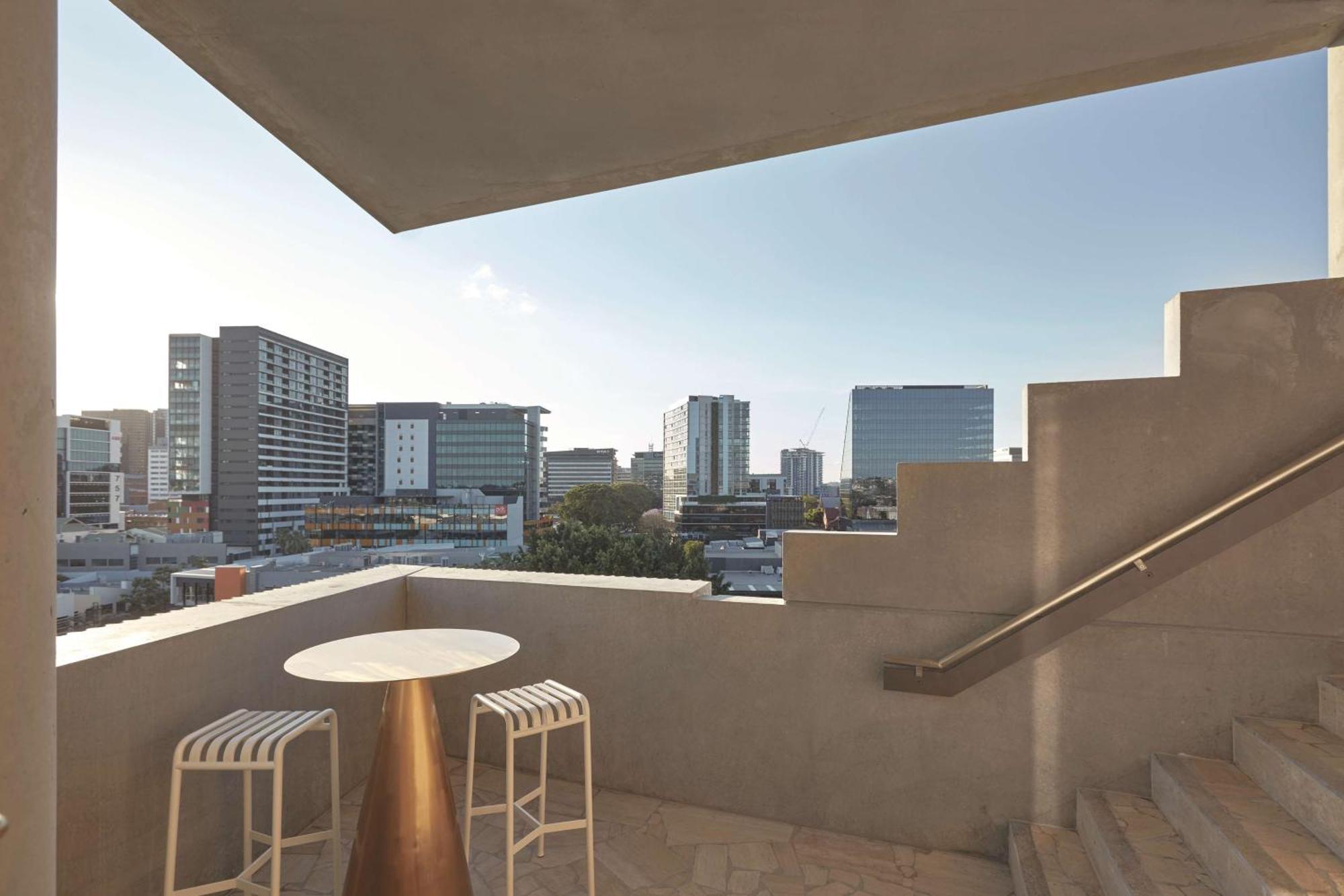 The Calile Hotel Brisbane Exteriér fotografie The rooftop terrace